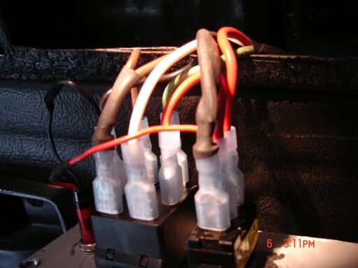 Wiring the switch and wiring