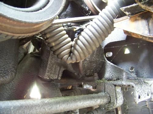 kinked hose