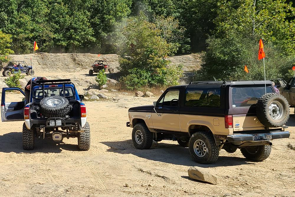 Lil Bronco 1986 Ford Bronco II Badlands Offroad Park in Attica Indiana
