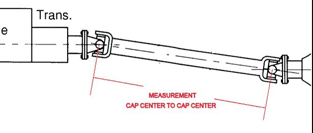 Measure driveshaft angle