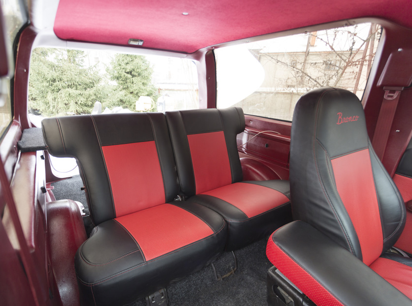 Russian Ford Bronco II Rear Seats