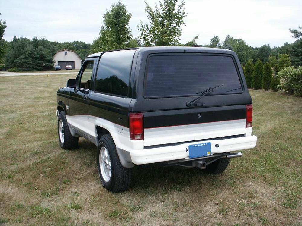 Motor Trend Ford Bronco II - Rear View