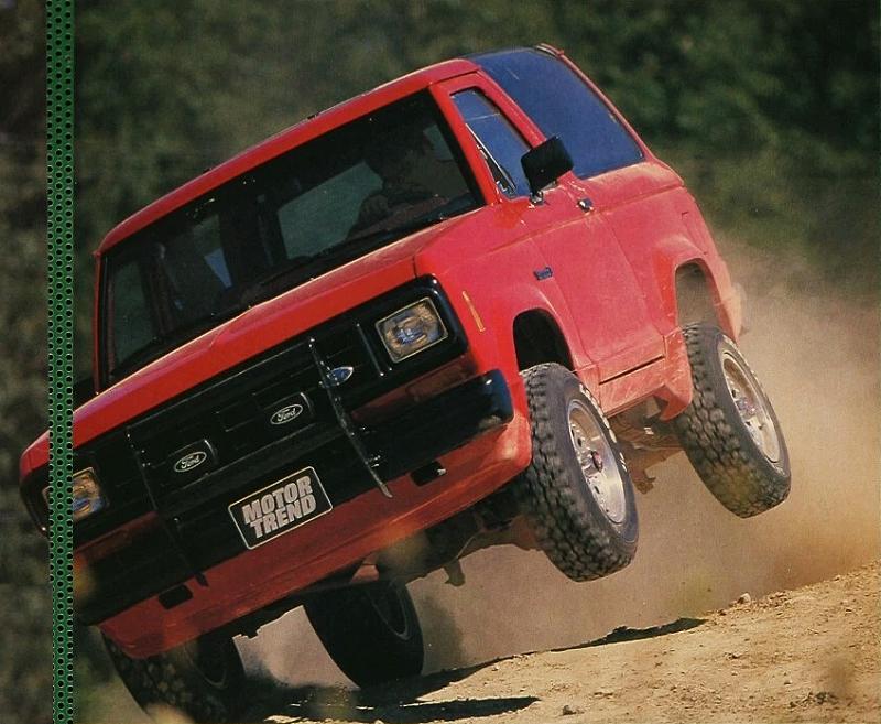 Motor Trend 1988 Ford Bronco II XL Sport Test Drive