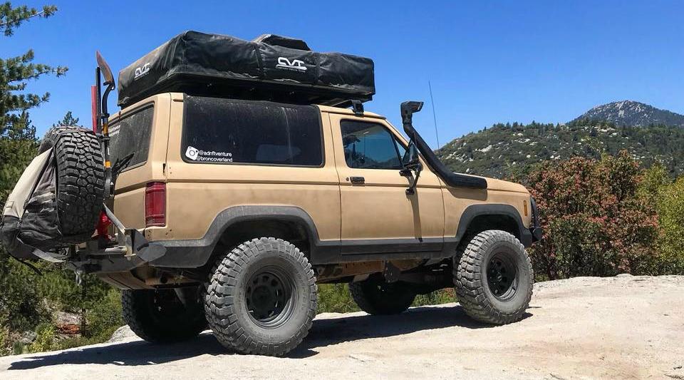 Overlanding Ford Bronco II