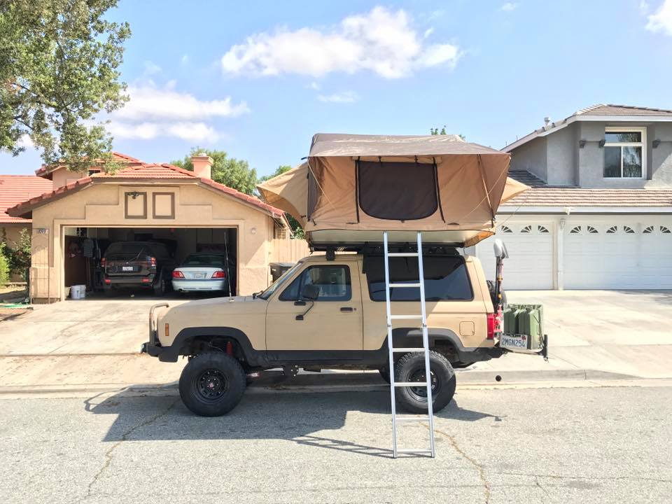 Overlanding Ford Bronco II Drivers Side