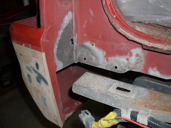 surface rust in rear