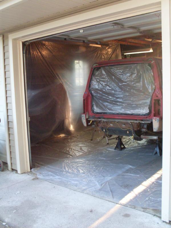 Paint booth