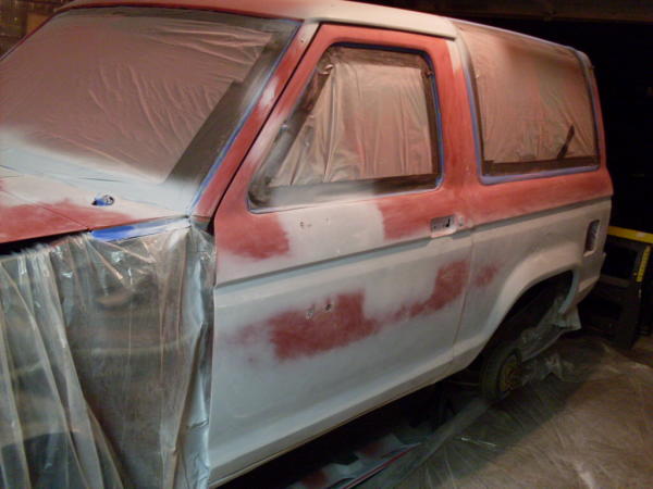 320 grit sanding