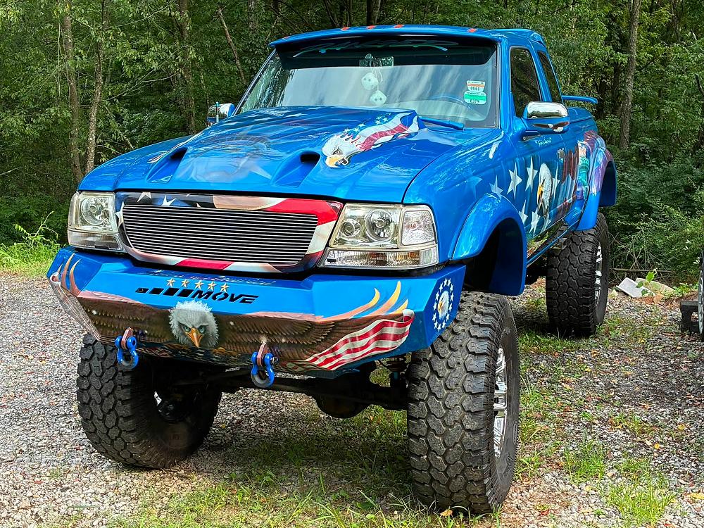 Spirit of America patriotic Ford Ranger custom build