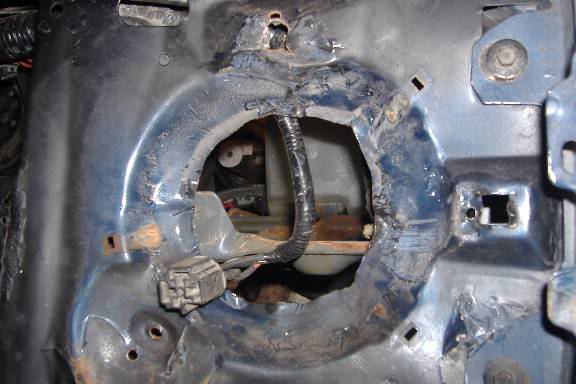 factory headlight mounting location