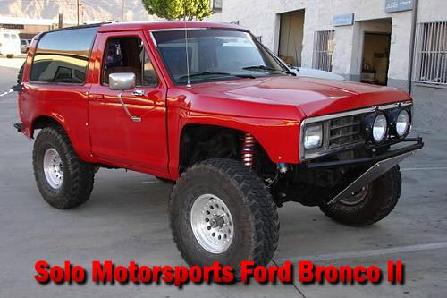 Solo Motorsports Ford Bronco II