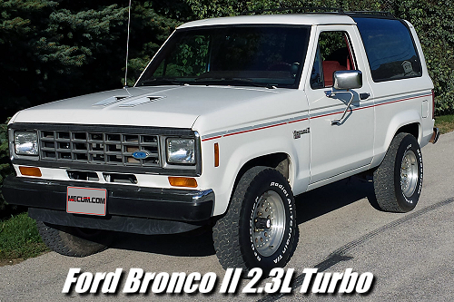 1987 Ford Bronco II 2.3L Turbo Diesel?