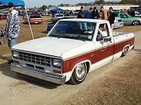 83bagged 1983 Ford Ranger January 2010 Street Truck Of The Month