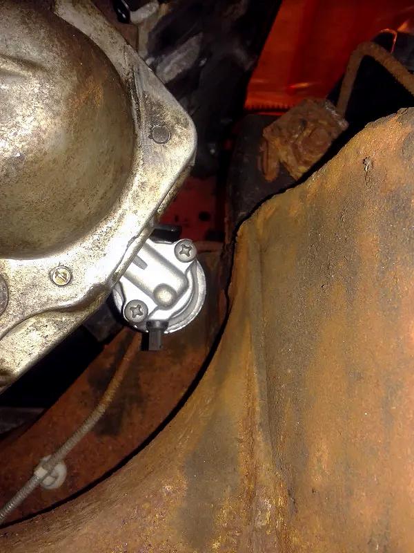 Ford F-150 starter clearance