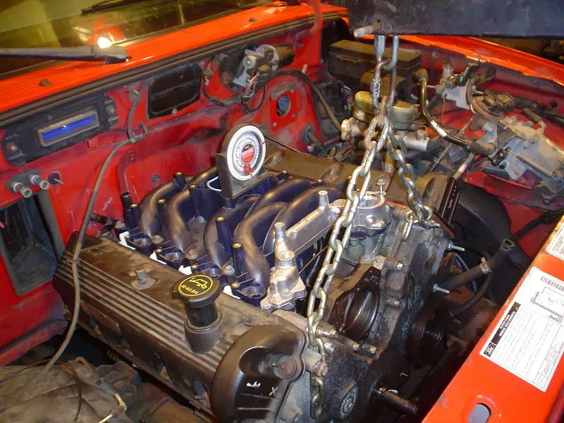 Ford Ranger 4.6 Swap Leveling The Engine