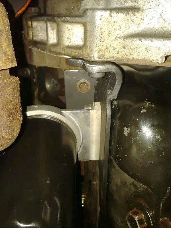 Oil filter relocator bracket