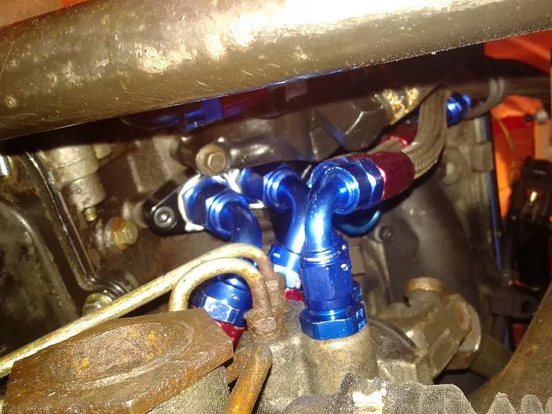 Braided power steering lines