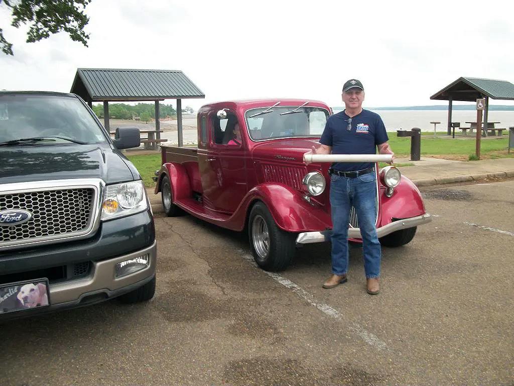 Doorgunner with his 1936 Ford Ranger