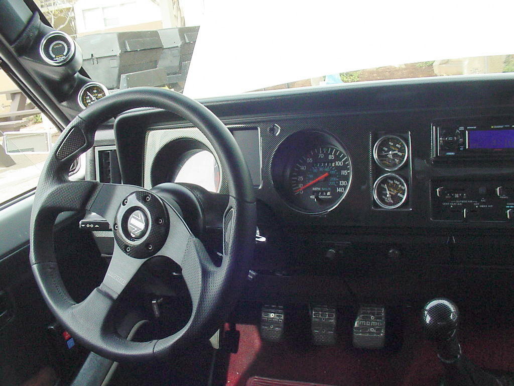 Ed Hle's 1988 Ford Ranger dash & Instruments