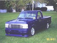 Scott Ward's 1992 Ranger XLT February 2003 Street Truck Of The Month