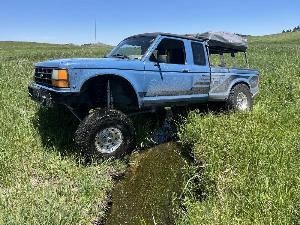 Ford Ranger with 35-inch tires