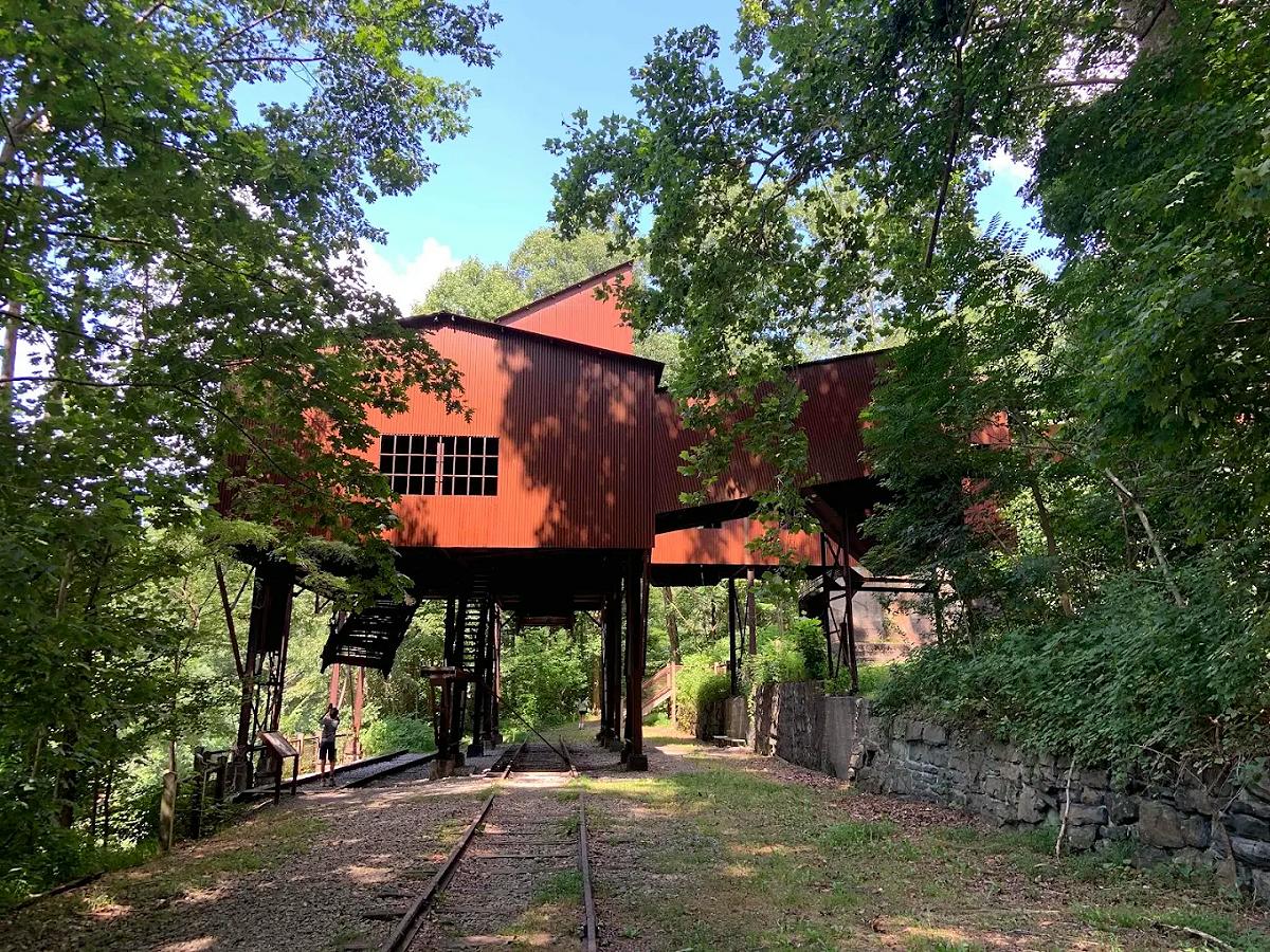 Nuttallburg coal tipple