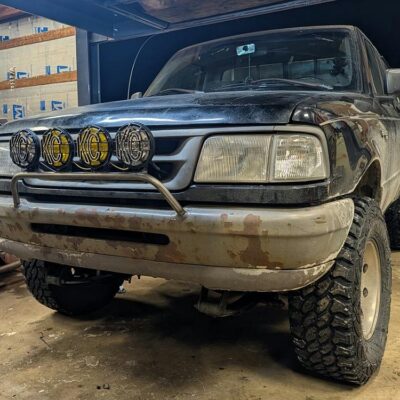 PlumCrazy 1997 Ford Ranger lightbar and offroad lights