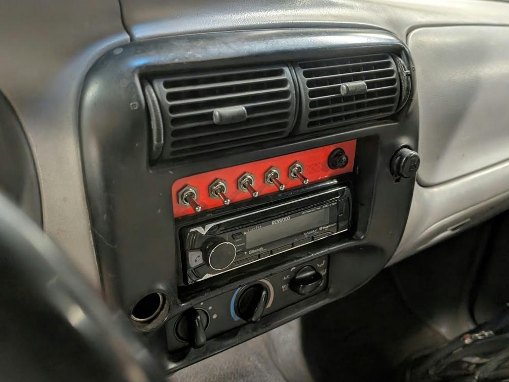 1997 Ford Ranger custom switch panel in the dash