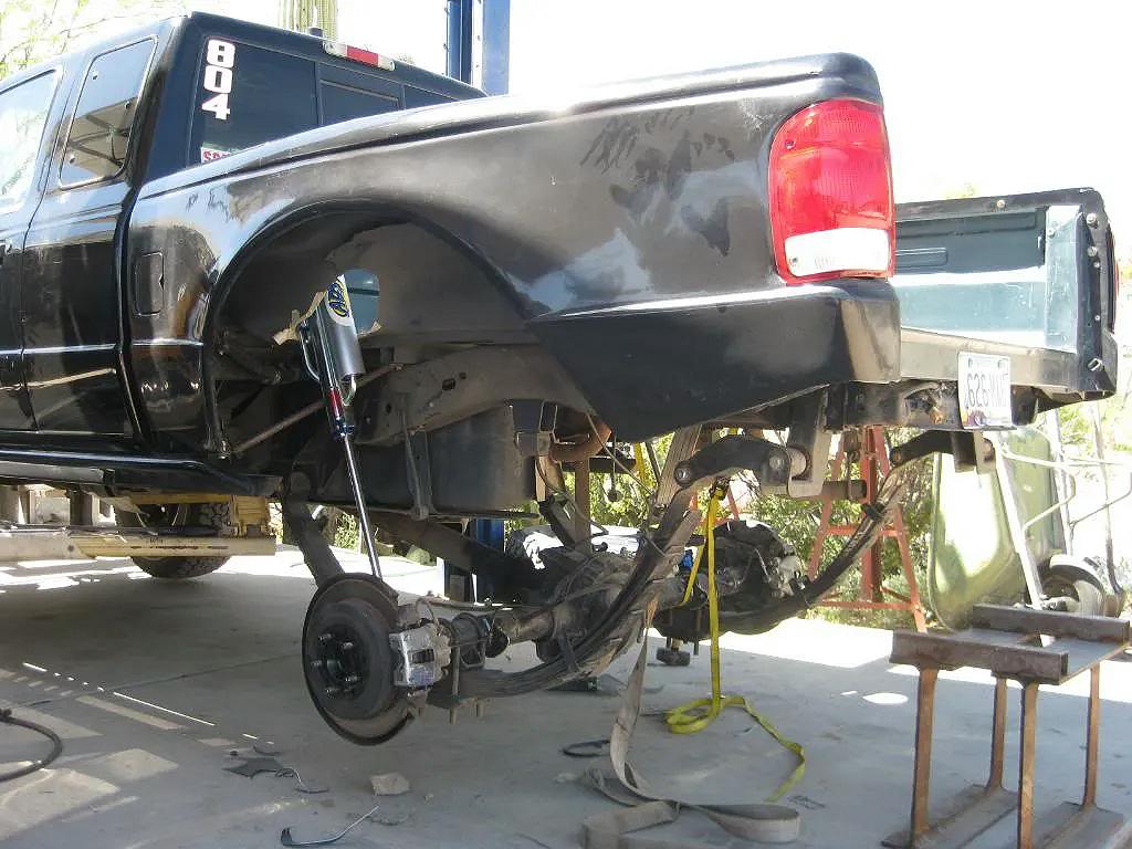 2000 Ford Ranger Long Travel Rear Suspension