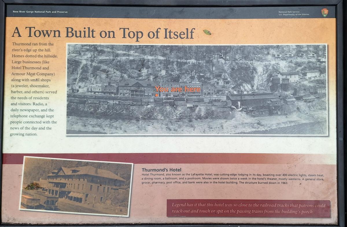 A town built on top of itself