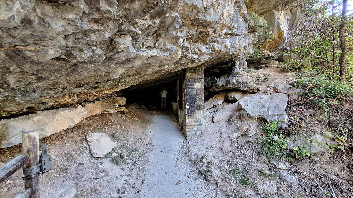Cudjos Cave Lower Entrance #1
