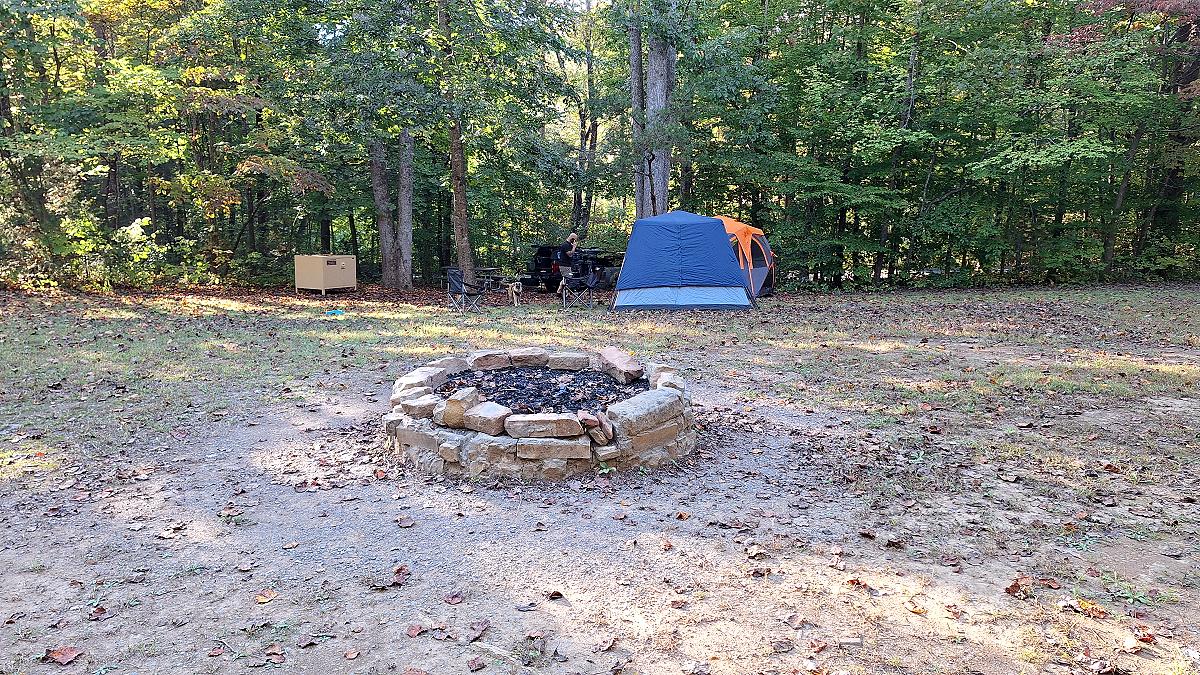 Wilderness Road Campground Camp site Cumberland Gap