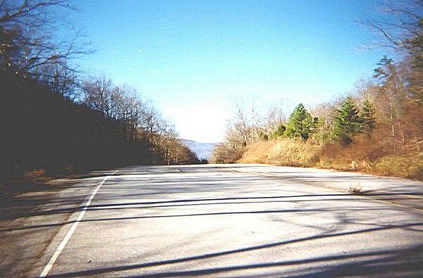 looking south