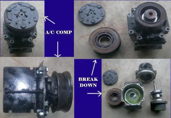 compressor disassembly