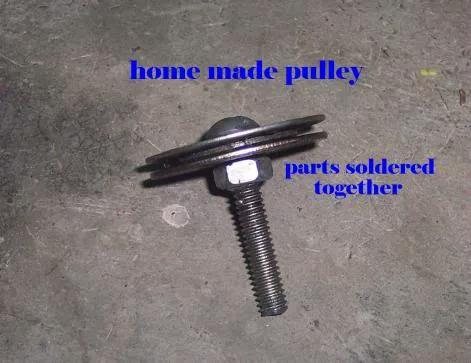 home made pulley