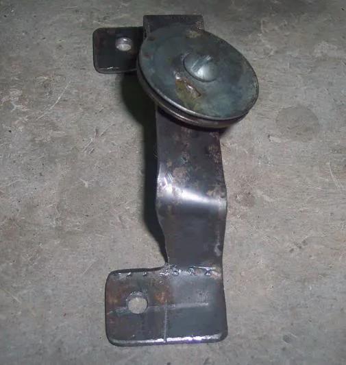 pulley and bracket