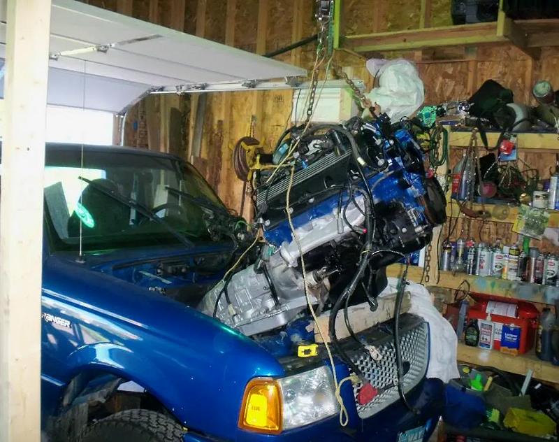 installing a 4.6 V8 into a Ford Ranger
