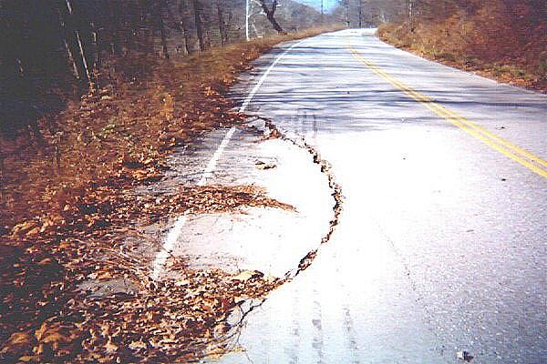 pavement failure