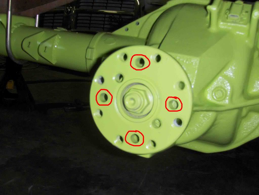 Ford 8.8 axle swap