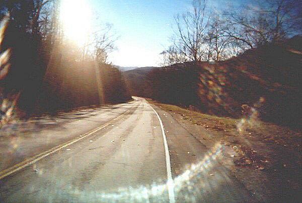 sun glare