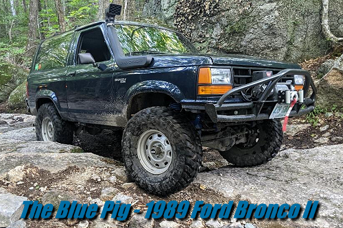 The Blue Pig – 1989 Bronco II