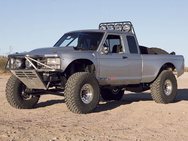 Silver Ford Ranger PreRunner