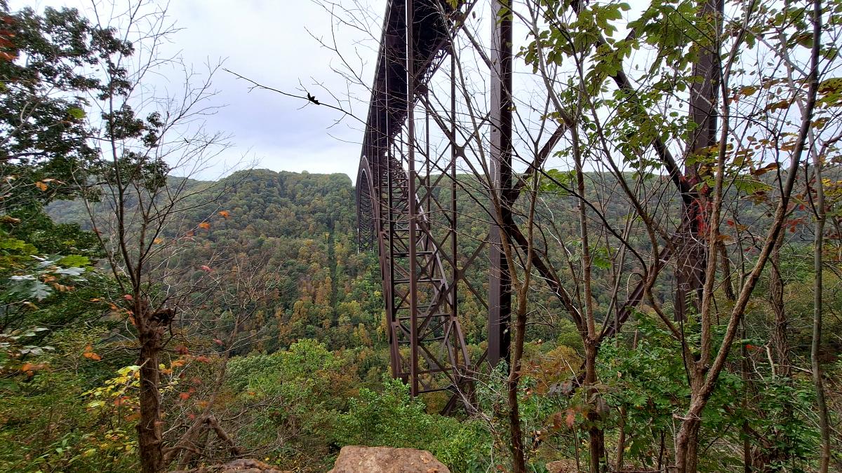 Under the New River Gorge Bridge