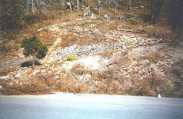 zig-zag path